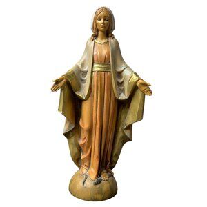Fontanini Our Lady of Grace Figurine 1985 Depose Italy 651 Virgin Mary Statue VT